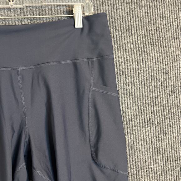 Old Navy Womens Power Soft Leggings Size XL Blue High Rise Go Dry Athleisure - Picture 4 of 11